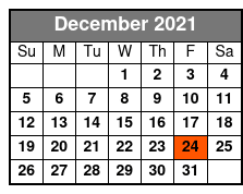 Marvin Gaye & the Masters of Soul December Schedule