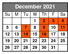 The Blackwoods December Schedule