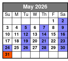 Who Dunnit Hoedown Dinner Show May Schedule