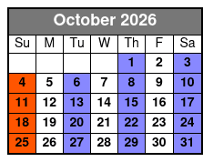 Who Dunnit Hoedown Dinner Show October Schedule