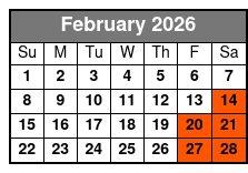 Nashville Roadhouse Live February Schedule