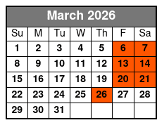 Nashville Roadhouse Live March Schedule