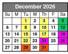 Shepherd's Chuckwagon Dinner Show December Schedule