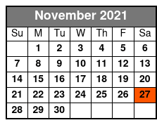 ReVibe Show November Schedule