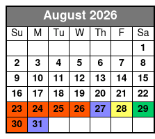 Copperhead Mountain Coaster One Ride Per Person Ticket  August Schedule