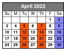 Funny Farm Dinner Feud April Schedule
