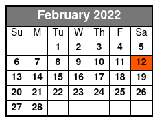 Shepherd of the Hills Dinner Shows February Schedule