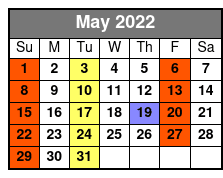 New Jersey Nights May Schedule