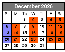 A Christmas Story Dinner Show December Schedule
