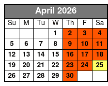 Shiners Nashville’s Hottest New Show! April Schedule