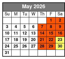 Shiners Nashville’s Hottest New Show! May Schedule