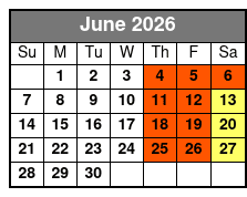 Shiners Nashville’s Hottest New Show! June Schedule