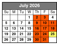 Shiners Nashville’s Hottest New Show! July Schedule