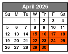 The New Franklin Hop Tour April Schedule
