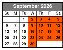 The New Franklin Hop Tour September Schedule