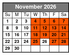 The New Franklin Hop Tour November Schedule
