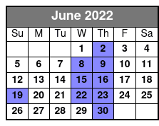 Nashville Nightlife Dinner Theater June Schedule