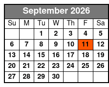 Nashville Nightlife Dinner Theater September Schedule