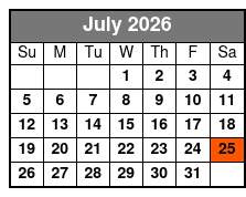Best of Music City USA Show July Schedule