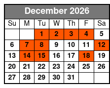 Best of Music City USA Show December Schedule