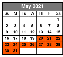 Nashville Zoo May Schedule