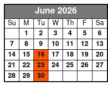 Ryman Bluegrass Nights Premium Seating  June Schedule