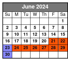 Lotz House Tour June Schedule