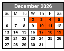 Country Roads Christmas Dinner Show Gold Circle Seating December Schedule