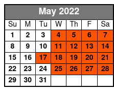 Discover Nashville May Schedule