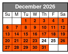 Discover Nashville December Schedule