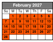 New Homes of Stars February Schedule