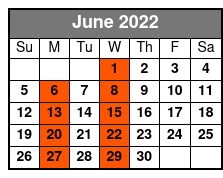 The Civil War - Battle of Franklin June Schedule
