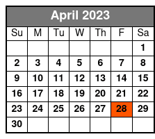 The Civil War - Battle of Franklin April Schedule