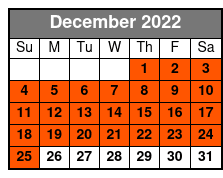 General Jackson Showboat Midday Christmas Lunch Cruise December Schedule