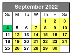 General Jackson Showboat Evening Dinner Cruise September Schedule