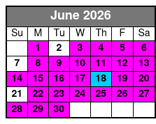 Opry House Backstage Tour June Schedule