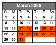Grand Ole Opry Reserved Seating March Schedule