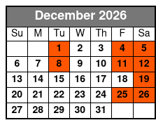 Grand Ole Opry Reserved Seating December Schedule