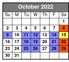 Grand Ole Opry at Opry House Preferred Seating October Schedule
