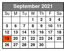 Nashville Shores September Schedule