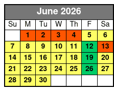 Nashville Shores  June Schedule