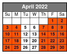 Nashville Old Town Trolley Tour April Schedule