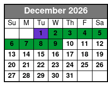 Ace High Ballooning Private Hot Air Balloon Ride December Schedule