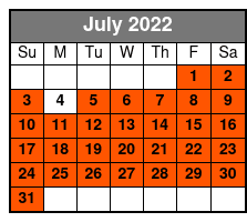 Redneck Comedy Bus Tour July Schedule