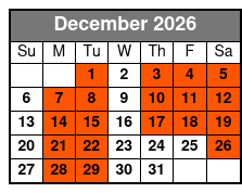 Redneck Comedy Bus Tour December Schedule