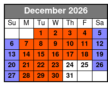 Christmas Light Tour December Schedule