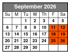 Nashville Redneck Ghost Tour September Schedule