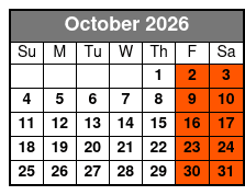 Nashville Redneck Ghost Tour October Schedule