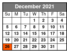 Aerial Challenge Tour December Schedule