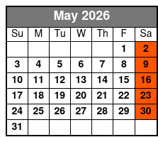 Aerial Challenge Tour May Schedule